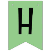 Gelukkige verjaardagsbanner vlaggetjes (Tweede vlag)