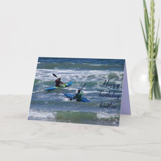 Gelukkige Verjaardagsbroeder/Vriend_Kaart Kaart (Voorkant)