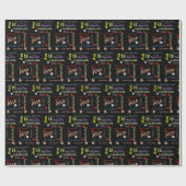 Gelukkige Verjaardagscadeau inpakpapier Ava (Vlak)