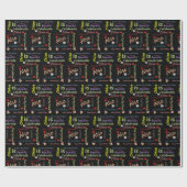 Gelukkige Verjaardagscadeau inpakpapier Chloe (Vlak)