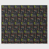 Gelukkige Verjaardagscadeau inpakpapier Leo (Vlak)