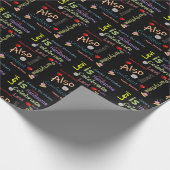 Gelukkige Verjaardagscadeau inpakpapier Levi (Hoek)