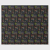 Gelukkige Verjaardagscadeau inpakpapier Luke (Vlak)