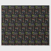 Gelukkige Verjaardagscadeau inpakpapier Luna (Vlak)