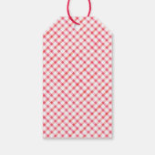 Gelukkige verjaardagscadeau label met waterverf ha cadeaulabel (Achterkant)