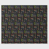 Gelukkige Verjaardagscadeau Wrapping Paper Lincoln Cadeaupapier (Vlak)