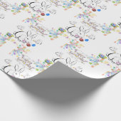 Gelukkige Verjaardagscadeau Wrapping Papier Konijn (Hoek)