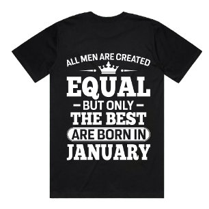 Gelukkige verjaardagscadeaus Verjaardagsfeest Mann T-shirt