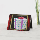 gelukkige verjaardagsclown kaart (Achterkant)