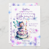 Gelukkige Verjaardagsfee 01 (Voorkant / Achterkant)