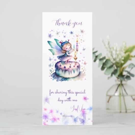 Gelukkige Verjaardagsfee 01 (Staand voorkant)