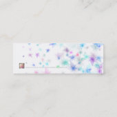 Gelukkige Verjaardagsfee 01 Bkmark Mini Visitekaartje (Achterkant)