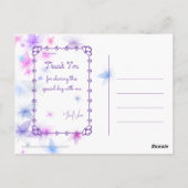 Gelukkige Verjaardagsfee 01 Briefkaart (Achterkant)