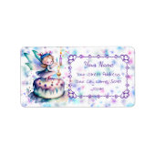 Gelukkige Verjaardagsfee 01 Etiket (Voorkant)