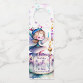 Gelukkige Verjaardagsfee 01 Flessenhanger (Voorkant)