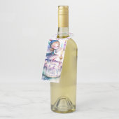 Gelukkige Verjaardagsfee 01 Flessenhanger (Schuin)