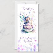 Gelukkige Verjaardagsfee 01 Magnetische Uitnodiging (Voorkant)