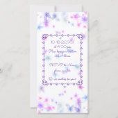 Gelukkige Verjaardagsfee 01 Save The Date (Achterkant)