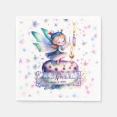 Gelukkige Verjaardagsfee 01 Servet (Voorkant)