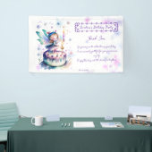 Gelukkige Verjaardagsfee 01 Spandoek (Beurs)