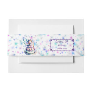 Gelukkige Verjaardagsfee 01 Uitnodigingen Wikkel