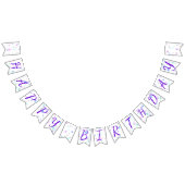 Gelukkige Verjaardagsfee 01 Vlaggetjes (Alle)