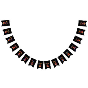 Gelukkige Verjaardagsfeest Thema Benodigdheden Vla Vlaggetjes