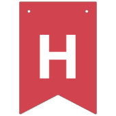 Gelukkige Verjaardagsfoto Leeftijd Kleurrijk Vlaggetjes (Eerste vlag)