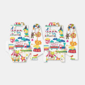 Gelukkige Verjaardagsgevel Favorietendoos Carnaval Bedankdoosjes (Uitgevouwen)