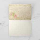 Gelukkige Verjaardagskaart  Edwardian Lady Romance Kaart (Binnen)