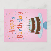 Gelukkige verjaardagskaart feestdagenkaart (Voorkant)