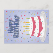 Gelukkige verjaardagskaart feestdagenkaart (Voorkant)