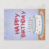 Gelukkige verjaardagskaart feestdagenkaart (Voorkant)