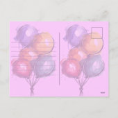 Gelukkige verjaardagskaart feestdagenkaart (Achterkant)