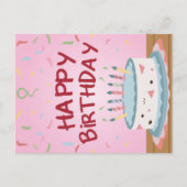 Gelukkige verjaardagskaart feestdagenkaart (Voorkant)