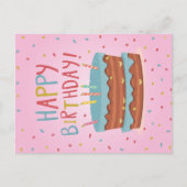 Gelukkige verjaardagskaart feestdagenkaart (Voorkant)