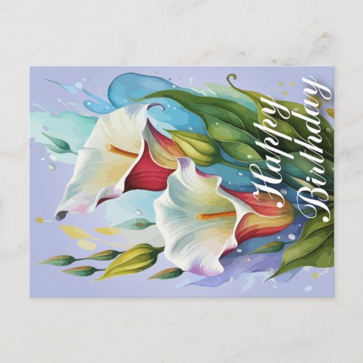 Gelukkige verjaardagskaart feestdagenkaart (Voorkant)