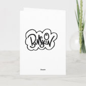 gelukkige verjaardagskaart kaart (Achterkant)