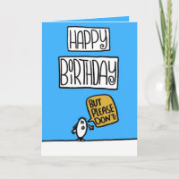 gelukkige verjaardagskaart