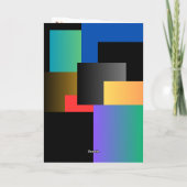 Gelukkige verjaardagskaart kaart (Achterkant)