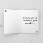 Gelukkige verjaardagskaart kaart (Binnen)