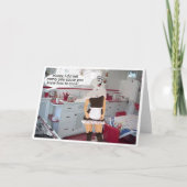 Gelukkige verjaardagskaart van hem naar haar alpac bedankkaart (Voorkant)