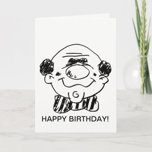 Gelukkige verjaardagskaart voor een geweldige man! kaart (Voorkant)