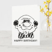 Gelukkige verjaardagskaart voor een geweldige man! kaart (Gele Bloem)