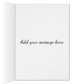 Gelukkige verjaardagskaart wat een konijntje van j (Binnen (Rechts))