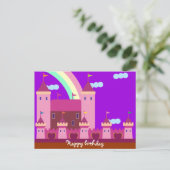 Gelukkige verjaardagskaarten 0001 briefkaart (Staand voorkant)