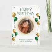 Gelukkige verjaardagskaarten kaart (Voorkant)