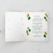 Gelukkige verjaardagskaarten kaart (Binnen)