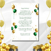 Gelukkige verjaardagskaarten kaart