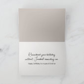 Gelukkige Verjaardagskatten voor Broer Kaart (Binnen)